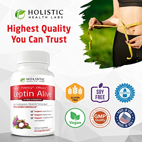 Holistic Health Labs Maximum Leptin Weight Management for Women, Extra Strength