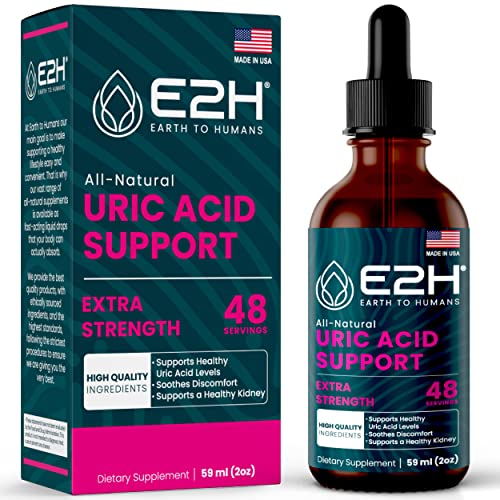 E2H Uric Acid Support Supplement - Tart Cherry and Devil’s Claw - Supports Uric Acid Health