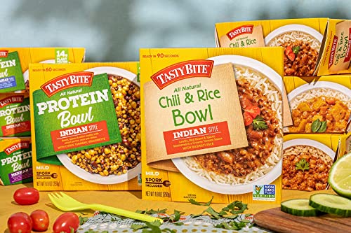 TASTY BITE Mexican Protein Bowl, 8.8 Ounce, Pack of 6, Ready to Eat, Microwaveable TASTY BITE