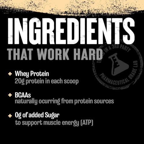 Animal 100% Whey Protein Powder – Whey Blend for Pre- or Post-Workout, Recovery Animal