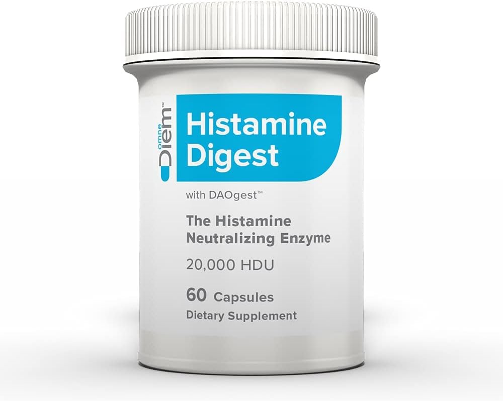 Omne Diem Histamine Digest DAO 20,000 HDU - 60 Caps - Histamine