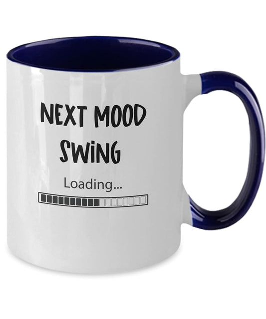 Gag Menopause Mug, Menopause Two Toned Coffee Cup, Funny Menopause Presents