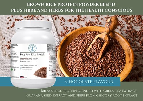 Complementary Supplements | BodyFuel Brown Rice Protein Powder Plus Chicory, Green Tea Complementary Supplements