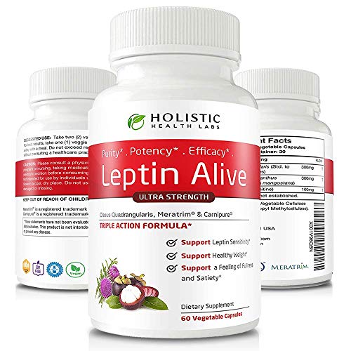 Holistic Health Labs Maximum Leptin Weight Management for Women, Extra Strength 