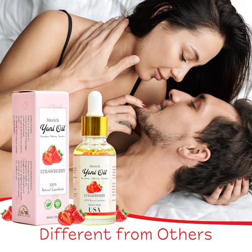 MERICH Natural Yoni Oil | Feminine Yoni Detox Oil | Naturally Scented Vaginal Oil | Restores pH Balance ANGELYCIA