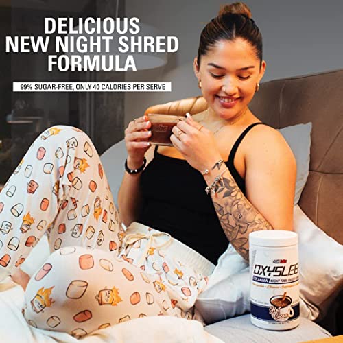 EHP Labs OxySleep Collagen Peptides Powder Night Time Shred - Promotes Deep Sleep EHP Labs