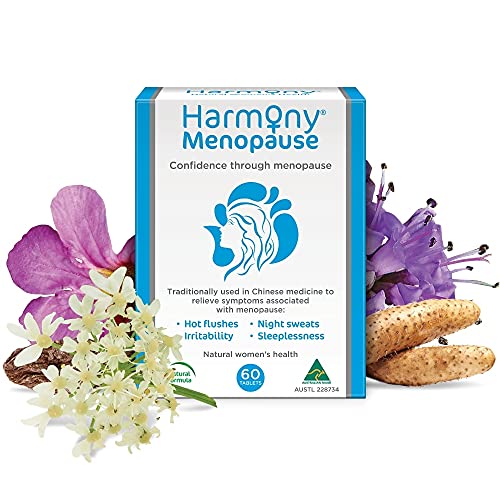 Harmony - Menopause Supplements for Women, Support for Hot Flashes & Irritability, Vitamin D HARMONY NATURAL WOMEN'S HEALTH