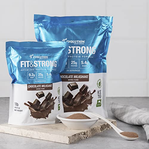 Evolution Advance Nutrition Fit & Strong - Pure Whey Protein Powder with BCAA, 100% Grass-Fed
