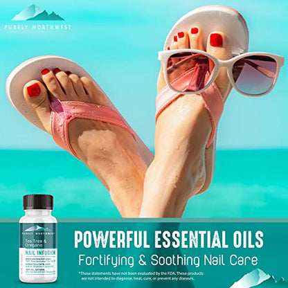 Extra Strength-100% All Natural Fungus Nail Solution for Toenail & Fingernails: Renew Thick