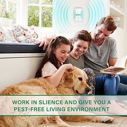 Ultrasonic Pest Repeller, Indoor Ultrasonic Repellent for Roach, Rodent