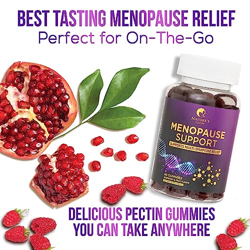 Menopause Supplements for Women, Multi Benefit Menopause Relief for Night Sweats Nature's Glow