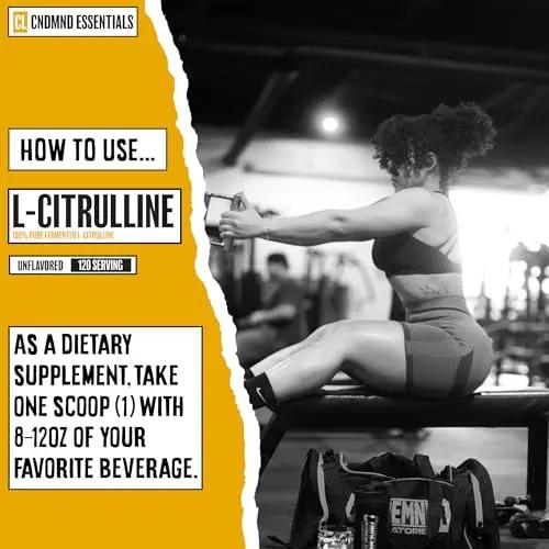 CONDEMNED Labz L-Citrulline Powder - 100% Pure Fermented L-Citrulline - Nitric Oxide Booster for Men & Women - Vegan & Gluten Free- Unflavored - 120 Servings (240g)