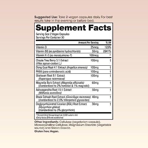 Winged Wellness Hot Momma, Perimenopause & Menopause Supplement - Vegan Menopause
