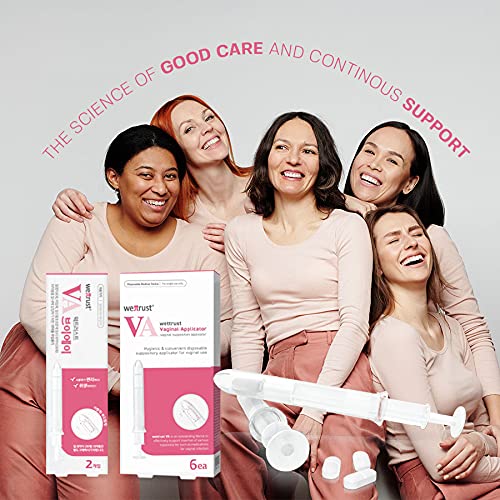 wettrust VA, Delivering Suppositories in a hygienic Way 6pcs | Relieving The discomfort wettrust