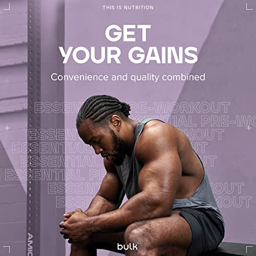 Bulk Essential Mass Gainer, Protein Shake for Weight Gain, Vanilla, 2.5 kg Bulk