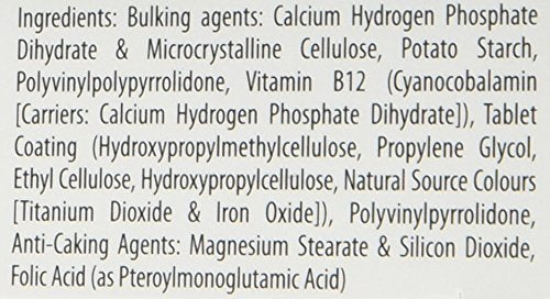 Vitabiotics Ultra Folic Acid Tablets 400 mcg Vitamin B9 with Vitamin B12-60 Tablets