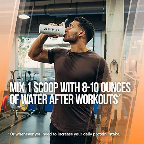 ALPHA LION Superhuman Whey Protein Powder, Great Tasting Pure Whey Protein Isolate ALPHA LION