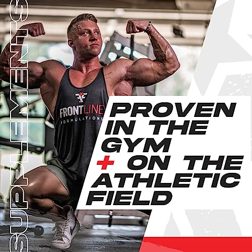 FRONTLINE FORMULATIONS Gauntlet Pre-Workout Powder, Explosive Workouts, Laser Focus, Mid Stim, Amazing Flavor, Veteran Owned and Operated (25 Servings, Margarita Twist)