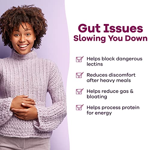 GOBIOTIX Lectin Defense - Lectin Blocker Supplement with MSM and Digestive Enzymes