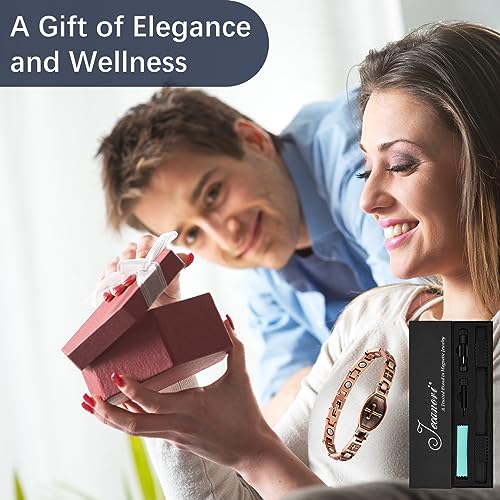 Jecanori Copper Bracelets for Women,Classic Magnetic Copper Bracelet,Valentine's Day Jecanori