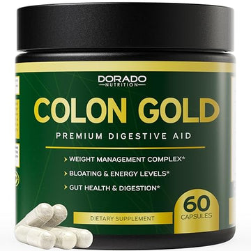 Colon Cleanse and Gut Detox for Weight Management & Digestive Support - Cascara Sagraoda