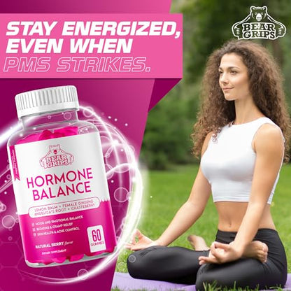 Hormone Balance for Women - PMS Relief Gummies and Bloating Relief for Women