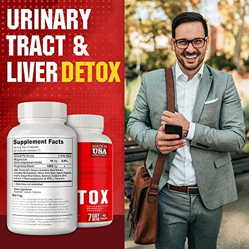 Complete Body Cleanse - Natural, Healthy Cleansing Support for Liver, Urinary Tract, Kidney