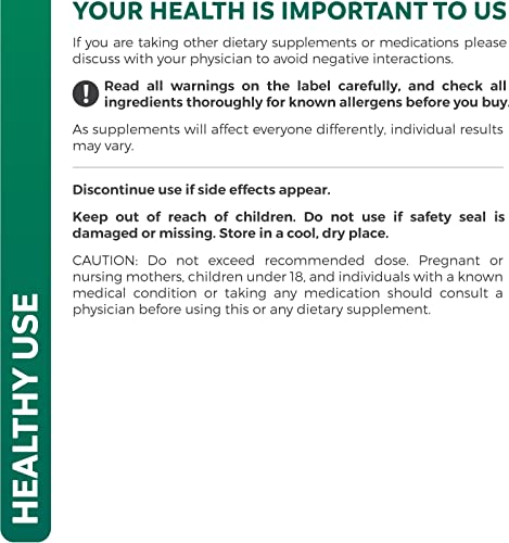 Thyroid Support with Iodine - 120 Capsules (Non-GMO)