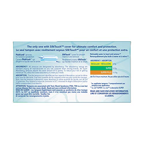 o.b. Pro-Comfort Non-Applicator Tampons, Super Absorbancy, 40 Count (Pack of 1) o.b.