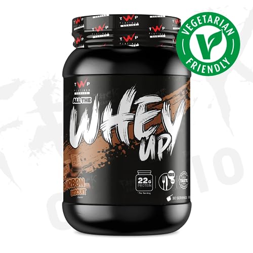 TWP Nutrition Platinum Series All The Whey Up Protein Powder Shake, 23g Whey Protein, Low Fat TWP