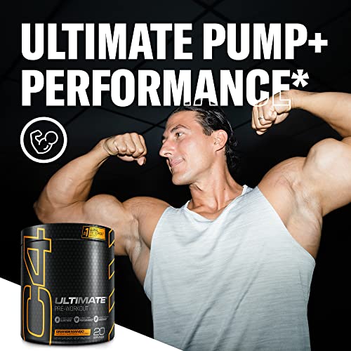 Cellucor C4 Ultimate Pre Workout Powder Orange Mango - Sugar Free Preworkout 