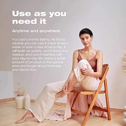 INTIMINA Balmy - Vaginal Moisturizer and Lubricant, Intimate Soothing and Moisturizing Cream INTIMINA