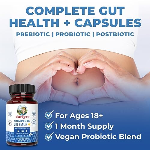 MaryRuth's 3-in-1 Probiotics for Complete Gut Health | Gut Health Supplement for Women