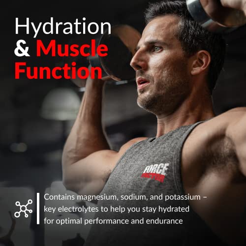 FORCE FACTOR Test X180 Pre-Workout Powder & Energy Supplement, Boost Focus