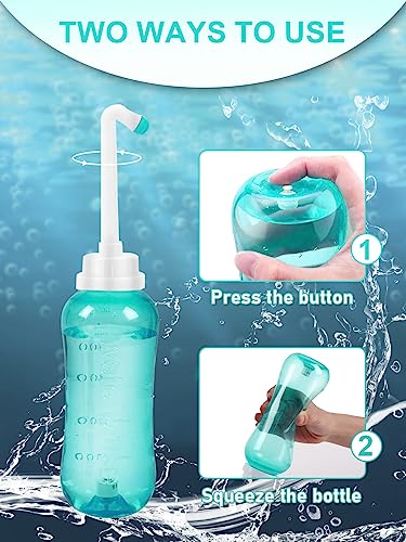 Peri Bottle for Postpartum & Perineal Care,Portable Travel Bidet for Personal Hygiene Cleaning,16.9 OZ PropoDusche