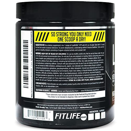 LIPORUSH NDS Nutrition XTP Thermogenic Fat Burner with L-Carnitine - Energy