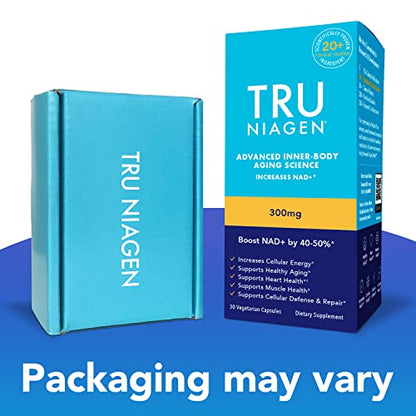 TRU NIAGEN - Patented Nicotinamide Riboside NAD+ Supplement. NR Supports