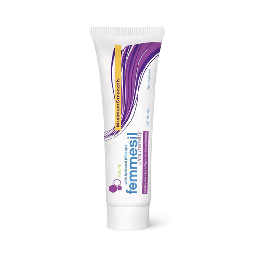 Femmesil Yeast Infection Ointment MAX Strength, Vaginal Yeast Infection Treatment for Women Feminine Care