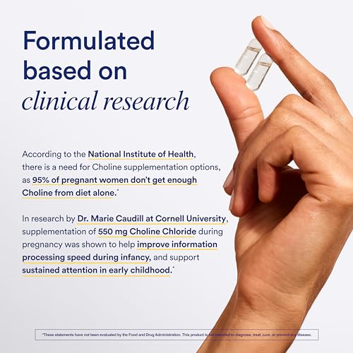 Ritual Natal Choline Supplements: Supports Baby’s Cognitive Function When Taken During Pregnancy Ritual