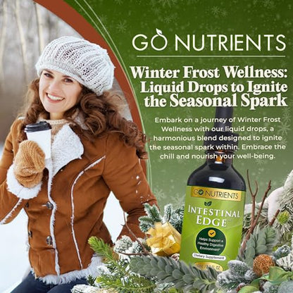 Go Nutrients Intestinal Edge Gut Detox Cleanse for Humans: Enhance Digestive
