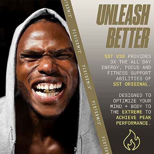 PERFORMIX - SST V3X - Pre Workout - 350 mg Caffeine - Energy Supple