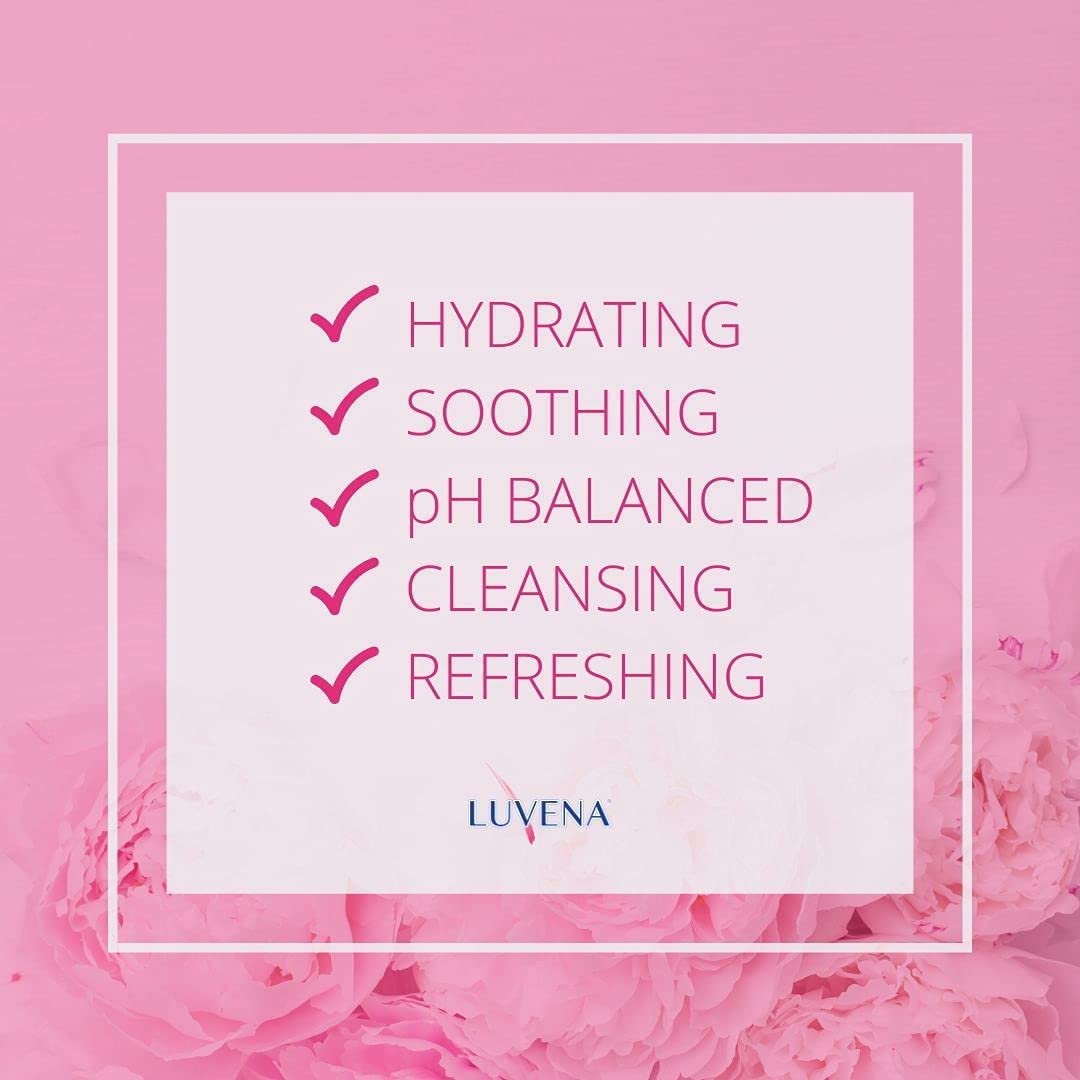Luvena Feminine Wipes - Soft Wet Wipes for Women - Refresh & Resist Odor - Gynecologist Tested