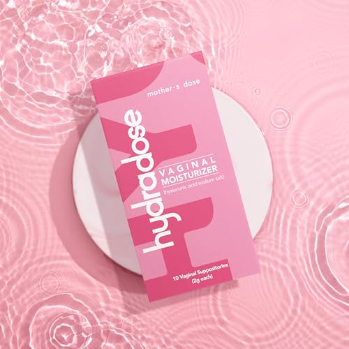 Mother's Dose Hyaluronic Acid Suppository HydraDose- Hormone Free Moisturizer MOTHER·S DOSE
