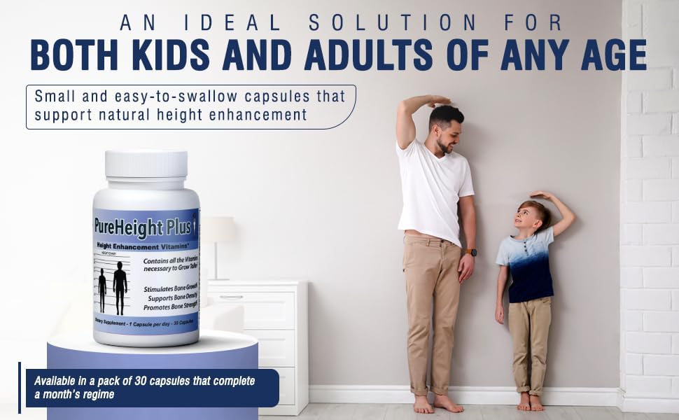 PureHeight Plus Height Enhancement Vitamins PURE BIOTECHNOLOGIES