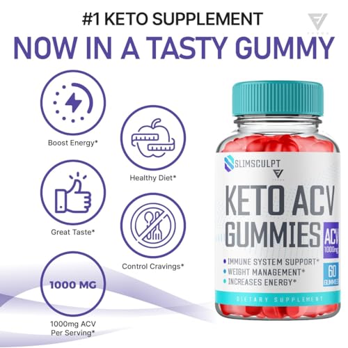 Slimsculpt Keto ACV Gummies Advanced Weight Loss, Slim Sculpt Keto + ACV Apple Cider Fyvus