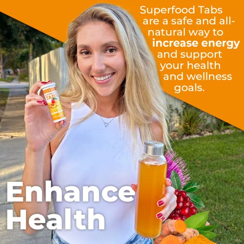 skinnytabs Superfood Tabs Detox Cleanse Drink - Fizzy Nutrition Supplement skinnytabs