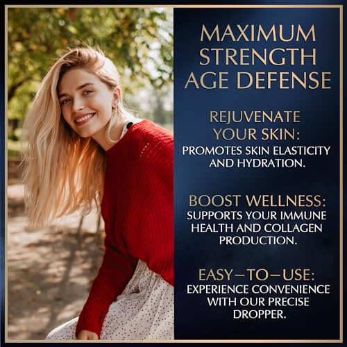 Liquid Collagen Peptides with Biotin and Lysine - Max Hair Skin and Nails Liquid Collagen