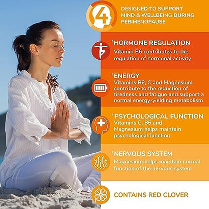 Health & Her Perimenopause Mind, Cognitive Function Support, Pre-Menopause