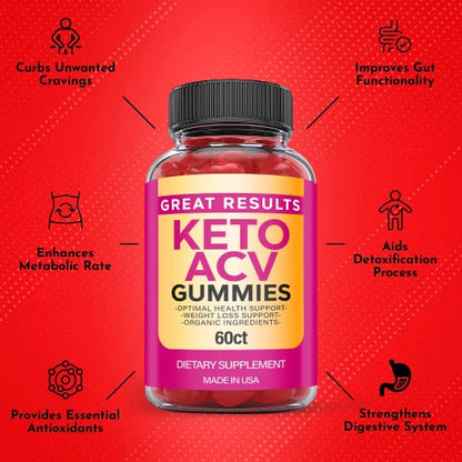 Great Results Keto Gummies - Great Results Keto ACV Gummies with Apple Cider Vinegar