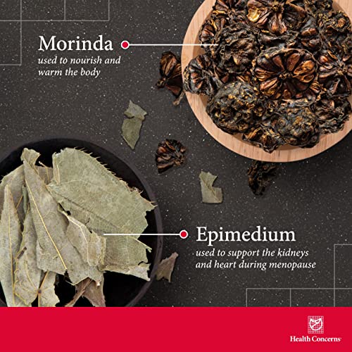 Health Concerns Three Immortals - Menopause Relief - Kidney & Heart Health Supplement - 270 Capsules Health Concerns